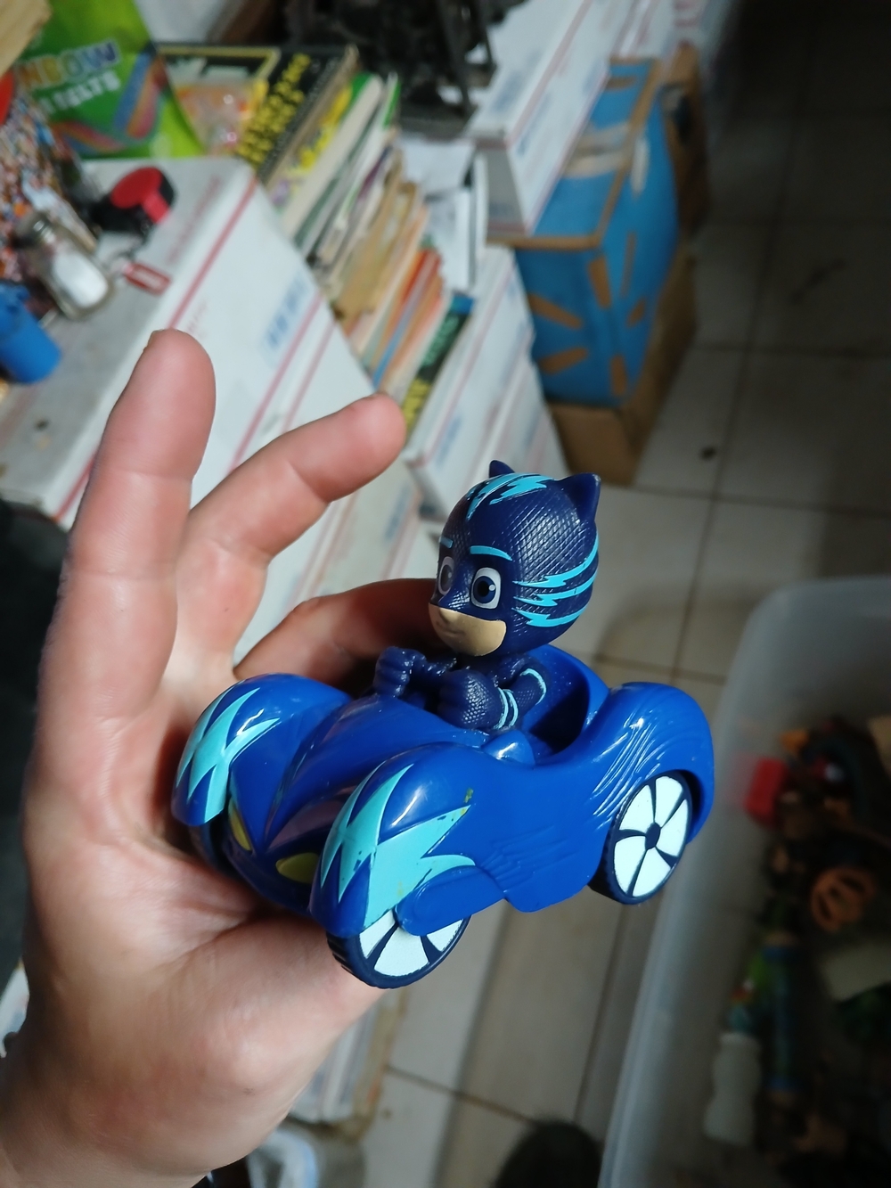 the PJ Masks Cat-Car & Catboy Figure toy set by Just Play.